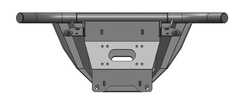 SEGWAY SUPER VILLAIN FRONT WINCH BUMPER - RAW FINISH