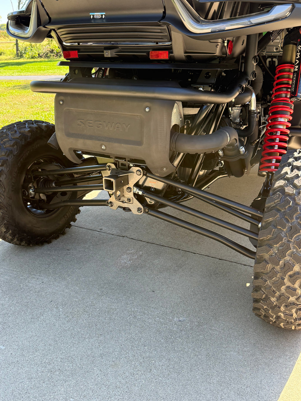 SEGWAY SUPER VILLAIN REAR HITCH PLATE