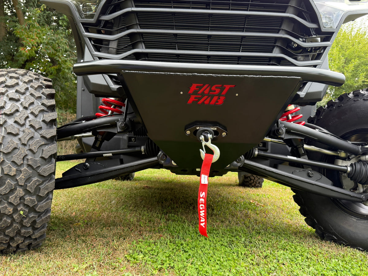 SEGWAY SUPER VILLAIN FRONT WINCH BUMPER - RAW FINISH