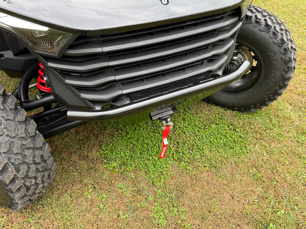 SEGWAY SUPER VILLAIN FRONT WINCH BUMPER - RAW FINISH