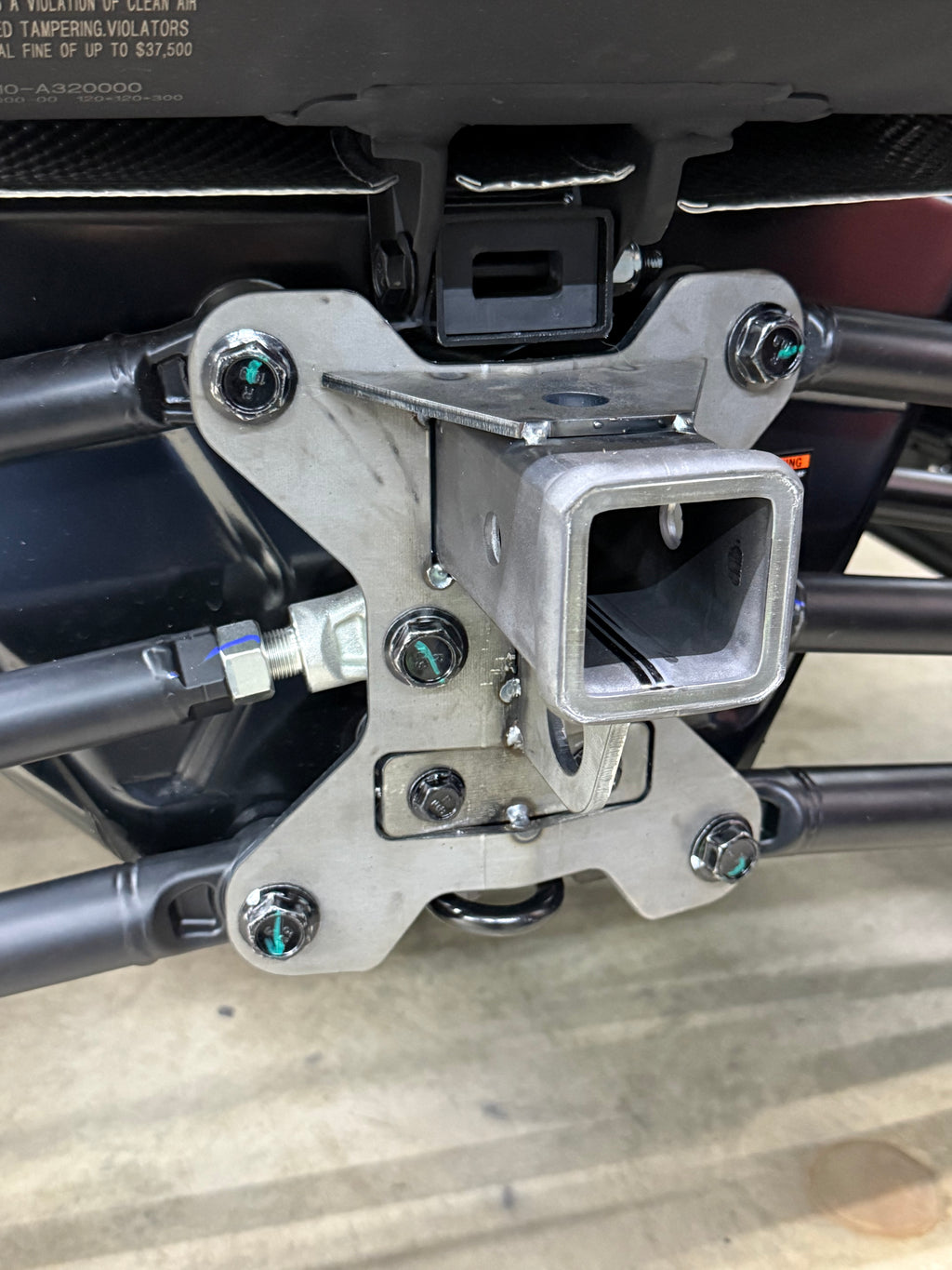 SEGWAY SUPER VILLAIN REAR HITCH PLATE