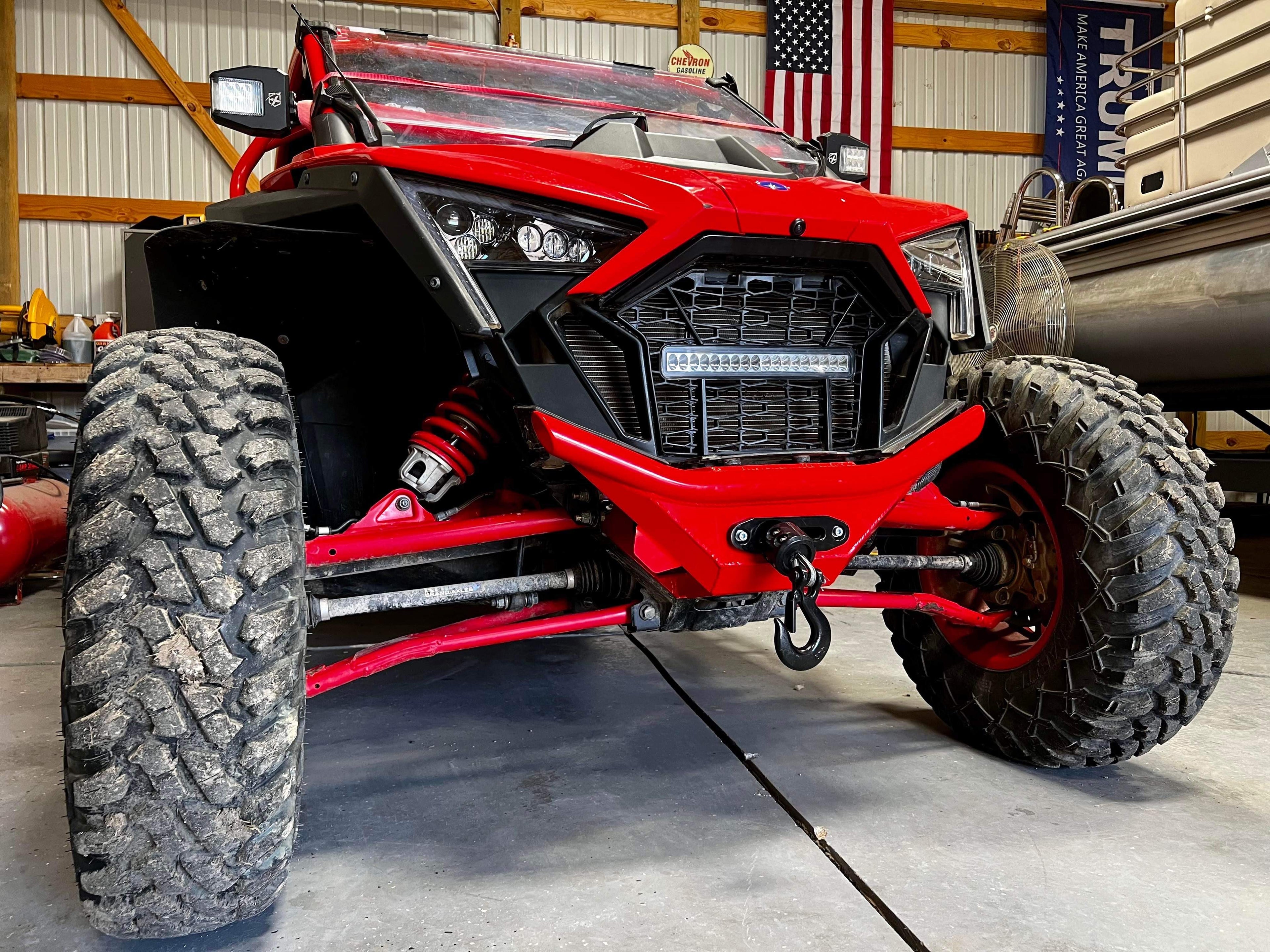 POLARIS PRO XP FRONT WINCH BUMPER